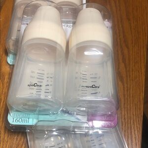 🆕 storage bottles 160 mls (THREE packages of two)